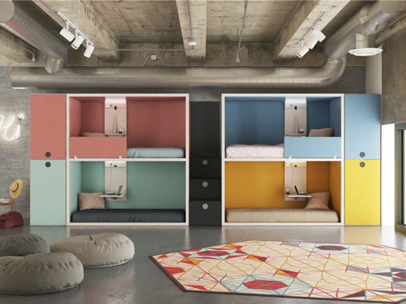 giuong tang cho phong ngu nho