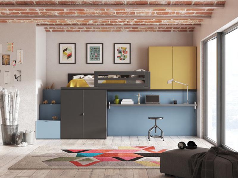 giuong tang ket hop mat giuong gap